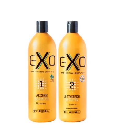 EXO Hair Hair Exoplasty Straightening Kit 2x1L/33.8fl.oz