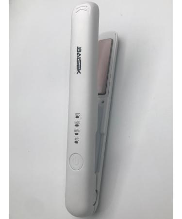 Flat Iron Hair Straightener & Curler - 2 in 1 Travel Tool with 3000mAh Battery 4 Temperature Settings & Safety Lock - Perfect for International Shipping - Buy Online on GoSupps.com