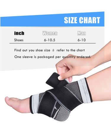 Plantar Fasciitis Sock with Arch Support for Effective Foot Pain Relief | Compression Sleeve for Achilles Tendon, Ankle Brace | Alleviates Swelling, Heel Spurs, Joint Pain - Grey - Buy Online on GoSupps.com