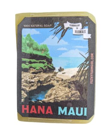FILTHYFARMGIRL Hana Maui All Natural Lavender Lime Soap Bar Green