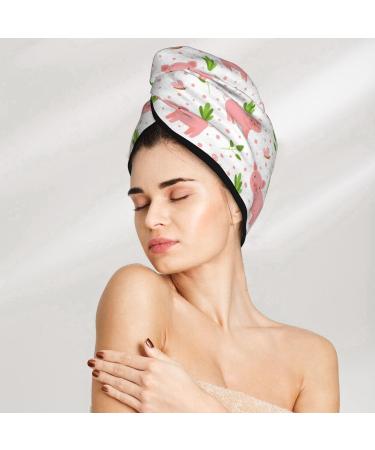 Hair Towel Wrap for Quick Drying | Funny Little Pigs Towel Turban | Ideal Hair Drying Solution - Buy Online on GoSupps.com