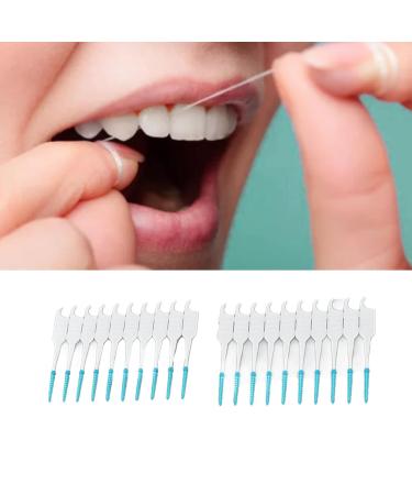 200pcs Soft Interdental Brushes - Silicone Head Dental Floss Toothpick with Case for Oral Care (Green) | International Shipping - Buy Online on GoSupps.com