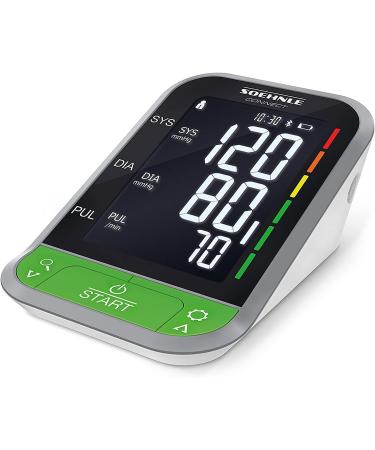 Sohnle upper arm blood pressure monitor Systo Monitor Connect 400 with Bluetooth and app connection blood pressure meter with movement sensor blood pressure measuring device