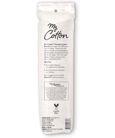 Cotton Rounds Bulk (1080 Count) | Makeup Remover Pads Hypoallergenic | 100% Pure Cotton - Buy Online on GoSupps.com