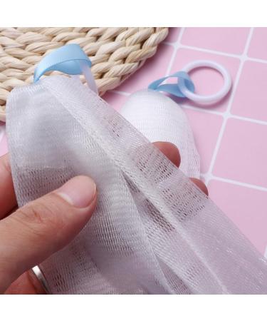 5PCS Exfoliating Foaming Net Premium Effective Easy Maker Face and Body Face Cleansing Soap - Buy Online on GoSupps.com