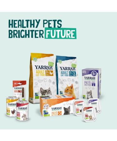 Yarrah Organic Cat Food Pate - Beef & Chicory 100g (Pack of 16) - Premium Quality International Shipping - Buy Online on GoSupps.com