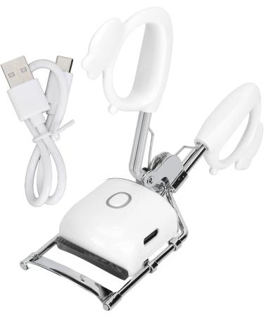 Heated Eyelash Curler with 2 Adjustable Temperature Settings for Long Lasting Curling Curved Design with Gentle Silicone Pad (Socobetafa0wr9u54n-11) - Buy Online on GoSupps.com