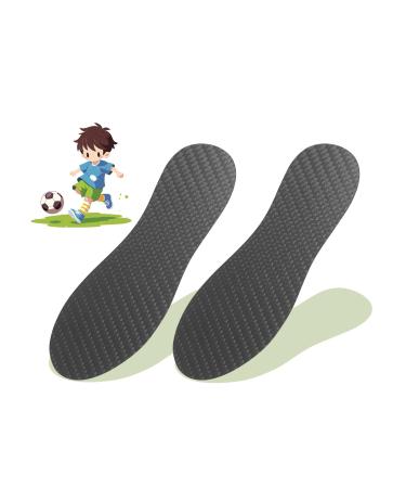 Carbon Fiber Insole for Kids to Correct Children's Tip Toe Walking(1 Pair) Carbon Fiber Foot Plate for Healthy Walking Habits Broken Toe or Foot Recovery Rigid Shoe Insert for Toddlers and Big Kids 13 Little Kid 19.05cm