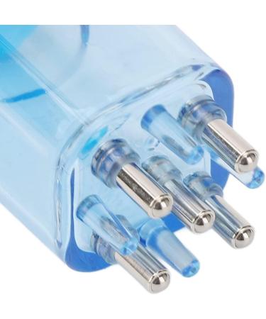 Scalp Applicator Comb Corrosion Resistant No Rust 8ml Scalp Oil Applicator Leaf Resistant For Hair Growth Oil (Clear Blue) - Buy Online on GoSupps.com