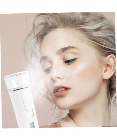 OHPHCALL 1pc Spray Hydrating Apparatus Comedones Extractor Nanometer Spray Skin Scrubber Spatula Handheld Humidifiers Rechargeable Face Portable Facial Mister Abs Extend Electric 13.3X4.8CM - Buy Online on GoSupps.com
