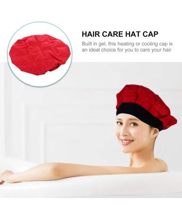 Healifty Heating Cap Hair Glue Curl Hair Deep Conditioning Hat Baked Oil Cap Micro-wave Oven Women's - Buy Online on GoSupps.com