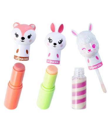 Lip Smacker Lippy Pals Flavored LIp Balm Set Of 3 Unicorn Panda Kitten Foxy Apple & Marvel Spiderman and Captain America Superhero Flavored Lip Balm Keychains 2 Pack - Buy Online on GoSupps.com