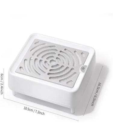  EDEDE Dust Extractor for Nails 36000 RPM Super Suction Nail Dust Extractor Powerful Nail Dust Extractor Nail Art Manicure Fan Dust Extractor and Filter Orange 1 Orange - Buy Online on GoSupps.com
