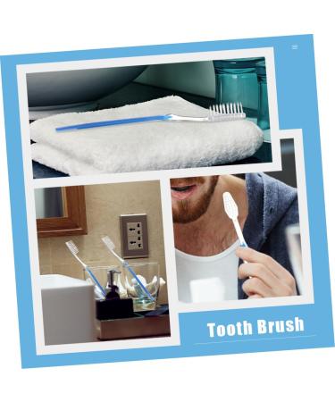 Buy Minkissy 50-Pack Disposable Travel Toothbrushes - Portable Plastic Camping Toothbrushes & Toothpaste Accessories - Perfect for Outdoor Adventures - Buy Online on GoSupps.com