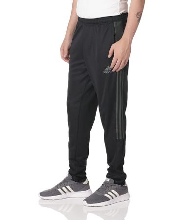 adidas Men's Tiro Track Pants - Black/Dark Grey Heather - Size Medium - Buy Online on GoSupps.com