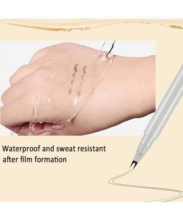 Waterproof Black Eye Liner Double Tip Lower Eyelash Pencil Eyeliner Pencil For Lower Eyelashes Long Lasting Waterproof Liquid Eyeliner With Ultra-Fine Tip 3D Natural Lower Eyelashes (Brown) - Buy Online on GoSupps.com
