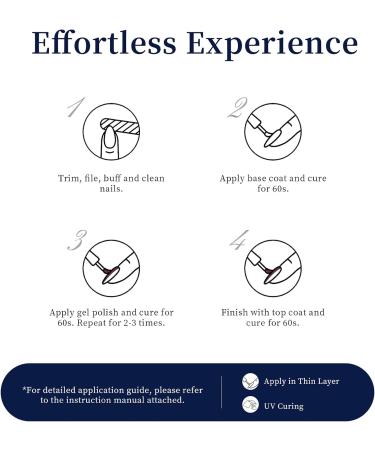 MAYCHAO 15ML Gel Nail Polish 1Pc Night Blue Gel Polish Soak Off UV LED Fall Nail Polish Nail Art Starter Manicure Salon DIY at Home 0.5 OZ - Buy Online on GoSupps.com