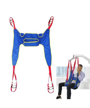 Transfer Nursing Sling Divided Leg Sling for Elderly Disabled Hoist Sling Stair Transfer Belt Lift Sling Standing Walking Sling Assisted Walking Harness