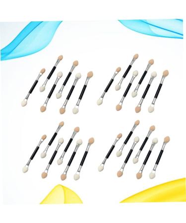 VINTORKY 30pcs Eye Shadow Applicator Eyeshadow Brush Face Blush Sponge Tipped Oval Makeup Tool - Buy Online on GoSupps.com