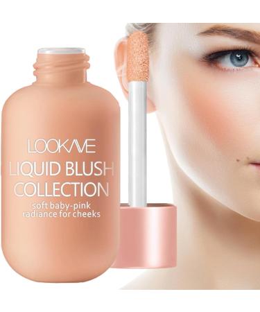 ZCSXK 4 Pack Liquid Cheek Colors Pink Makeup Milk Tea Shimmer Brightening Cream Long Lasting Light Natural Color Breathable 4 Pack - Buy Online on GoSupps.com