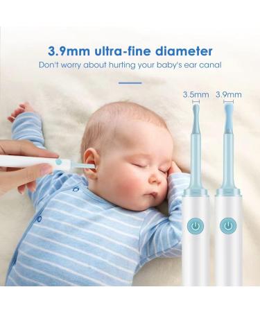 ONIYEA 3.9mm Ultra Thin Ear Wax Remover Tool Camera - Smart Visual Ear Cleaner, Wireless Otoscope for Android and iOS - Buy Online on GoSupps.com