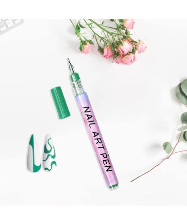 Nail Polish Pens | Painting Polish Design | Painting for Salon at Home Manicure Design Tools for Girls Nicything 08 - Buy Online on GoSupps.com