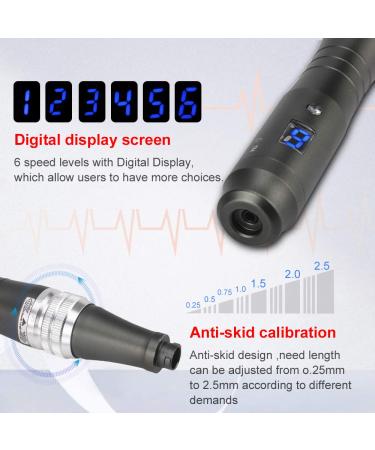 Dr. Pen M8 Multi-function Face Machine with 30pcs 0.25MM Tips - Nano and Standard Needle Set - Buy Online on GoSupps.com