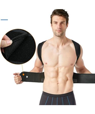 Posture Corrector Back Brace Spine Lumbar Support Belt for Men and Women Waist Straightener Waist Trainer Pain Relief Breathable Support (Size : X-Large) (Xx) (Large) - Buy Online on GoSupps.com