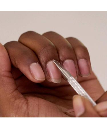 Tweezerman Pushy & Nail Cleaner - Premium Cuticle Pusher for Perfect Nails - Buy Online on GoSupps.com