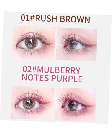 PLAFOPE 6pcs Colored Mascara Makeup Mascara Lady Mascara Cream Eyelash Mascara Women Mascara Makeup Tool Abs - Buy Online on GoSupps.com