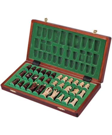 Portable Set Foldable Handmade Wooden Chessboard Set Entertainment Toy Decor Chess Set (Size : 36cm) (36cm) - Buy Online on GoSupps.com