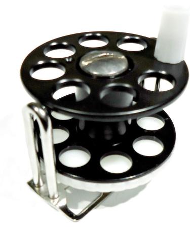 Pelengas Spearfishing Speargun Reel - Stainless Steel & Plastic, Black-White - Buy Online on GoSupps.com