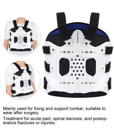 Samnuerly Adjustable Cervical Thoracic Orthosis & Lumbar Support Belt | Neck Support for Spine Fractures & Posture Improvement - Color B - Buy Online on GoSupps.com