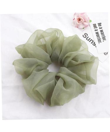 Onsinic Sweet Maxi Organza Scrunchies - Women's Big Elastic Hair Bands & Girl Headgear - Stylish Hair Accessories for All Occasions - Buy Online on GoSupps.com