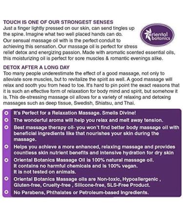 Buy Lemongrass & Lavender Body Massage Oil - 200ml | Natural Aromatherapy | International Shipping - Buy Online on GoSupps.com