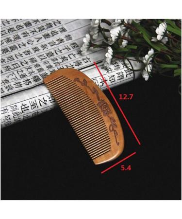 Comb Natural Comb Dense Teeth Beard Comb Massage Comb Hair Care wooden comb (Color : One Size) - Buy Online on GoSupps.com