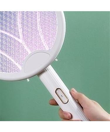 TARVIT Fly Swatters Electric Mosquito Swatter Fly Killer Bug Zappers Mosquito Racket Rechargeable Folding Anti Mosquito Lamp Wall Mounted (Color : White) - Buy Online on GoSupps.com