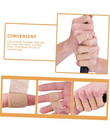 BESPORTBLE Finger Self Adhesive Sports Wrap Nonwoven Medical Tape Bandages (450x2.5cm) for Pets & Lovers Adjustable Durable & Easy to Use - Buy Online on GoSupps.com