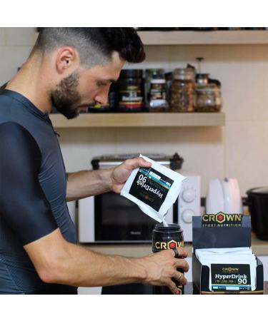  Crown Sport Nutrition Crown Sport Nutrition HyperDrink 90 a drink with 90 grams of carbohydrates per 500 ml and added sodium. With maltodextrin and fructose in a 1:0.8 ratio and sea salt (8 x 93.1 g cans). - Buy Online on GoSupps.com