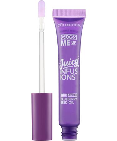 Collection Lipgloss Gloss Me Up Juicy Infusion Lip Gloss Vitaminerijke lipgloss Lipgloss Transparant Met smaak Grape Jelly - Buy Online on GoSupps.com