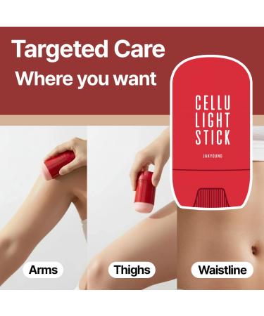 JAKYOUNG Cellu-Light Body Firming Stick & Lift Up Light Cream Set 50g Firming Body Balm for Smoother Skin + Lightweight Face Moisturizer with Centella & Hyaluronic Acid - Buy Online on GoSupps.com