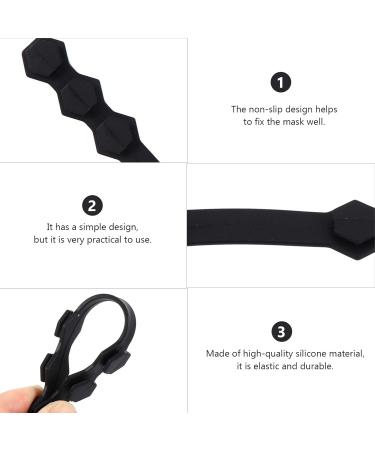 Gatuida 30 PC Masking Hook Ear Cutting Buckles Adjustable Face Mask Strap Cord Buckles for Comfort & Convenience - Buy Online on GoSupps.com