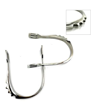 Buy High-Quality Stainless Steel Horse Riding Spurs - Unisex 5 Riffels | International Shipping - Buy Online on GoSupps.com