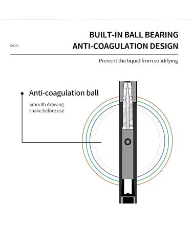 Music Flower Waterproof Liquid Eyeliner Pen | Metallic Shimmer Color | Smudge-Resistant & Long-Wearing | Light Gold - Buy Online on GoSupps.com