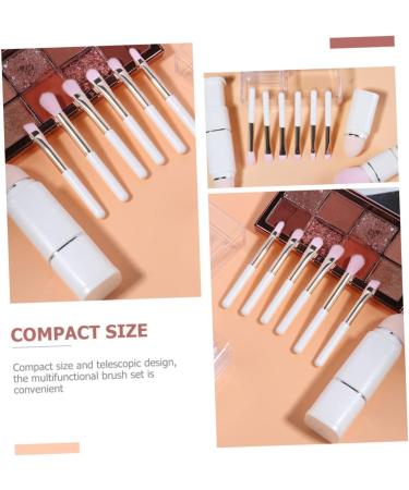 POPETPOP 4 Sets Makeup Brush Set Makeup Foundation Brush Mini Tools Cosmetic Eye Brush Facial Kit Women Eye Shadow Brush Sponges Women Makeup Supplies White Makeup Set Travel Plastic Face - Buy Online on GoSupps.com