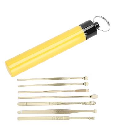 Stainless Steel Ear Wax Removal Tool Set - Spiral Ear Wax Cleaner for Ear Health Care - Buy Online on GoSupps.com