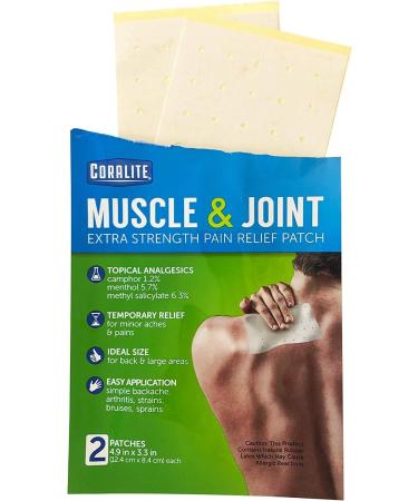 Great Lakes Wholesale Heat Pain Patch 2Ct - Fast Relief for Aches & Pains | Health Products - Buy Online on GoSupps.com