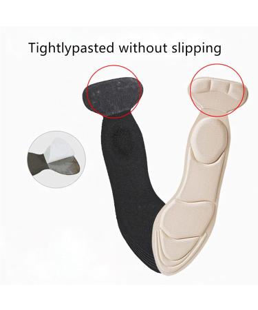 2 Pair Shoe Insoles for Women | Heel Inserts for Pain Relief | Arch & Metatarsal Support | Fits Sizes 4.5-9.5 - Buy Online on GoSupps.com