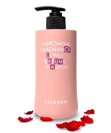 Cel Raum Pheromone Lovely Perfume Shampoo | Charming Pheromone Fragrance | Fragrance Lasts for 36 Hours | Hair & Scalp Care | Dense and Rich Foam