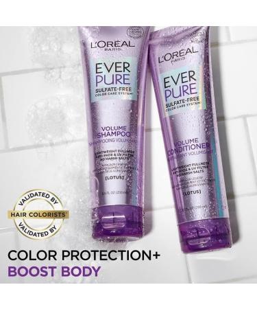 L'Oreal Paris EverPure Volume Shampoo 8.5-Fluid Ounce - Buy Online on GoSupps.com